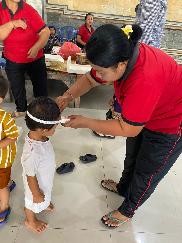 Kegiatan Posyandu Balita dan Bina Keluarga Balita Bulan Mei di Desa Baha